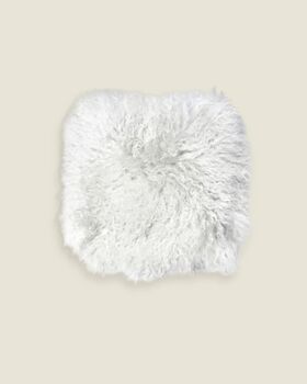 Large Mongolian Sheepskin Cushion Cover, 6 of 10