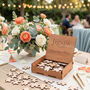 Wooden Jigsaw Photo Drawing Alternative Wedding Guest Book, thumbnail 11 of 12