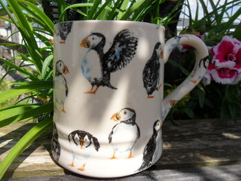 Tankard Mugs In Puffins Design, 2 of 6