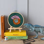 Mini Prehistoric Embroidery Set Kit, thumbnail 4 of 4