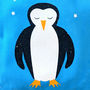 Penguin Personalised Hot Water Bottle Cover, thumbnail 5 of 6