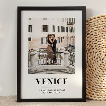 Personalised Travel Photo Collage, Custom Photo Print, 4 of 6