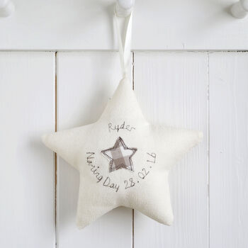 Personalised Embroidered Name Star Gift For Boys, 11 of 12