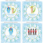 Personalised Wall Clock For Boys, thumbnail 4 of 7