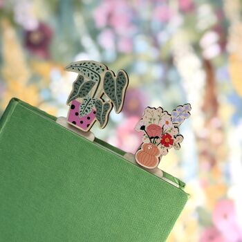 House Plant Wooden Bookmark, 4 of 4