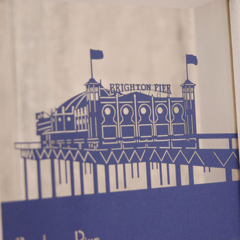 Brighton Pier Mini Papercut, 2 of 6