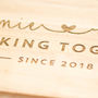 Personalised Cooking Together Chopping Board, thumbnail 6 of 8