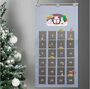 Personalised Christmas Advent Calendar, Santa, Unicorn, Penguin, Rocking Horse, Nutcracker, thumbnail 1 of 5