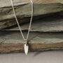 Mens Chunky 925 Sterling Longer Length Pendant Necklace, thumbnail 1 of 3