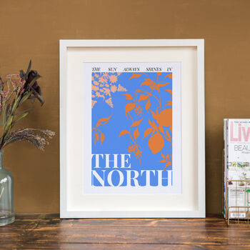 The North Print Cornflower Blue, 2 of 3