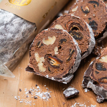 Coffee, Date And Walnut Chocolate Salami, 2 of 8