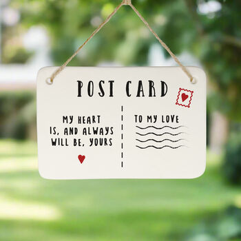 Porcelain Postcard My Heart, 3 of 6