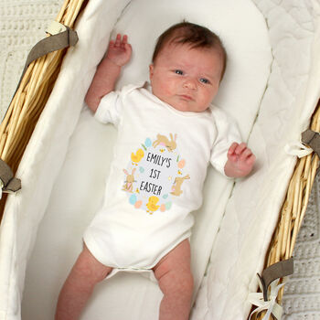 Personalised Baby First Easter Vest, 5 of 5