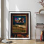 Surreal Window Abstract Landscape Art Print, thumbnail 3 of 5