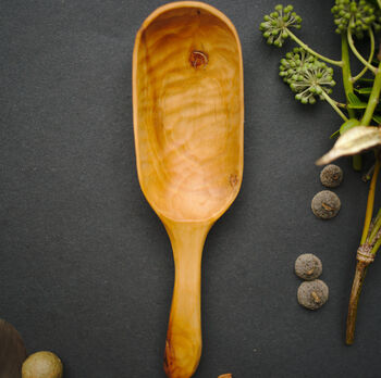 Sustainable Wooden Large Scoop Spoon | No. 121, 2 of 8