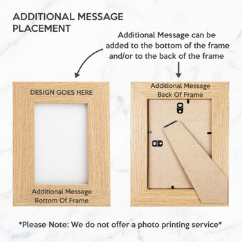 Engraved 'On Your Graduation' Photo Frame Gift, 6 of 6