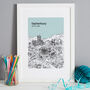 Personalised Canterbury Print, thumbnail 1 of 7