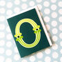 Mini O Alphabet Card, thumbnail 4 of 5