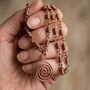 Copper Spiral Pendant Necklace, thumbnail 4 of 4