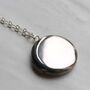 Silver Personalised Locket Necklace, thumbnail 7 of 10