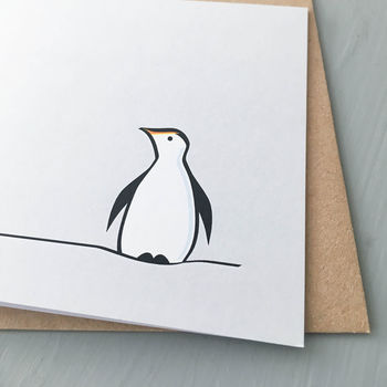 Penguin Cards, Pack Of Four, 3 of 4