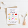 Personalised Good Luck Card Back To School, thumbnail 1 of 2
