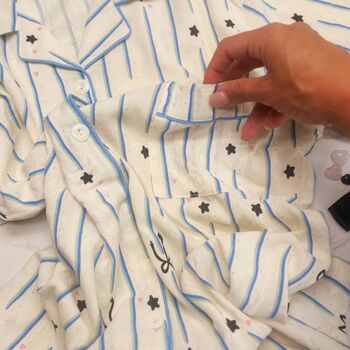 Mother’s Day Pyjama Gift Set For Mum With I Love You Mum Mug And Eye Mask, 9 of 12