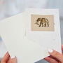 Personalised Elephant Dung Greeting Card, thumbnail 5 of 8