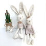 Personalised Soft Toy Hare, thumbnail 3 of 4