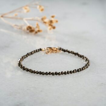 Natural Pyrite Bracelet, 5 of 5