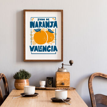 Spanish Oranges Kitchen Print, 3 of 9