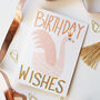 Birthday Wishes Swan Card, thumbnail 3 of 3