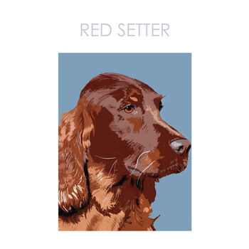 Red Setter Print, 2 of 2