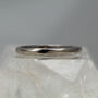 18ct White Gold Twist Wedding Ring, thumbnail 4 of 4