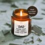 Father's Day Gift Candle With Matches, Light This When Dad Farts, thumbnail 3 of 12