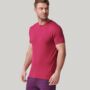 Men's Two Pack Bamboo T Shirts Wine/Navy, thumbnail 2 of 5