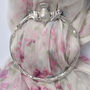 Thistle Pewter Scarf Ring Gifts For Her, thumbnail 4 of 8