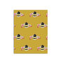 Single Bee Mustard Wallpaper, thumbnail 3 of 3