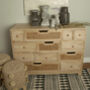 Natural Rattan And Mango 12 Drawer Chest Of Drawers, thumbnail 2 of 5