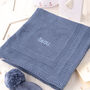 Personalised Little Star Unisex Baby Blanket, thumbnail 7 of 12