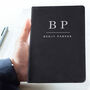 Personalised Initials Black Hardback Notebook For Him, thumbnail 1 of 4