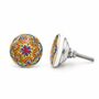 Handpainted Geometric Drawer Knob, thumbnail 1 of 10