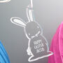 Personalised Acrylic Easter Bunny Hanging Decoration, thumbnail 2 of 6