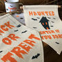 Halloween Trick Or Treat Hanging Flags, thumbnail 2 of 2
