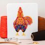 Mandala Rooster Cross Stitch Kit, thumbnail 1 of 7