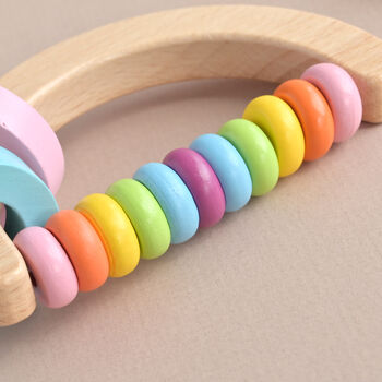 Personalised Wooden Teether Toy, 3 of 3