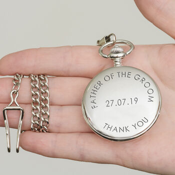 Personalised Any Message Pocket Watch, 4 of 7