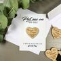 Save The Date Heart Magnets Wedding Invitations, thumbnail 6 of 8