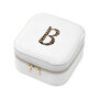 Personalised Animal Print White Travel Jewellery Case, thumbnail 5 of 5