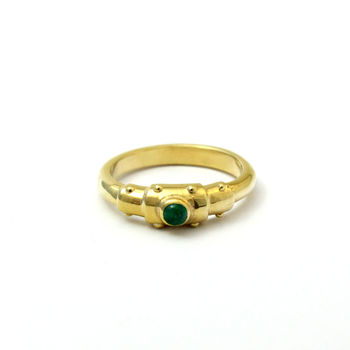 Bond Together Emerald Gold Plated Ring, 2 of 5